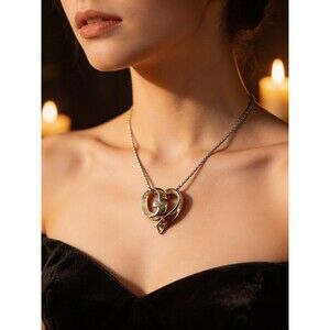 Givenchy Heart G Gold Necklace